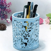 Pen holder Office Desk Metal Mesh Pen Stand (1 Pc) - Justgrabit Inc.