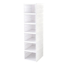 6 - Layer Stackable Foldable Storage Organizer Cart for Clothes, Kitchen, Closet & Bathroom - justgrabit.in | Just Grab It