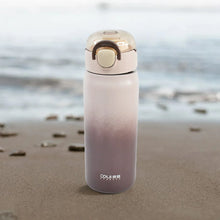 Stainless Steel Water Bottles Approx 600ML (Mix Design & Color / 1 Pc) - Justgrabit Inc.