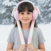 Soft Plush Winter Earmuffs for Kids (1 Pc) - justgrabit.in | Just Grab It