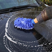 Microfiber Wash Mitt / Multipurpose Cleaning Glove (1 Pc) - justgrabit.in | Just Grab It
