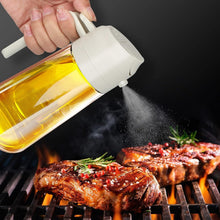 2 - in - 1 Multi - Purpose Glass Oil Dispenser Bottle (500 ml Approx) - justgrabit.in | Just Grab It