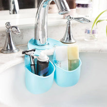 Double Layer Sink Hanging Storage Basket (1 Pc) - justgrabit.in | Just Grab It