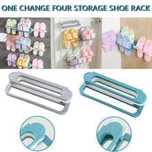 Wall Mounted Slipper Stand Organizer (1 Pc) - justgrabit.in | Just Grab It