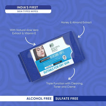 Refreshing Wet Wipes for Face | Facial Cleansing | Refreshing & Skin Hydration| Soothing for skin | pH Balance & Alcohol Free | Nourishing with Fruit extract | 25 Wipes - Justgrabit Inc.
