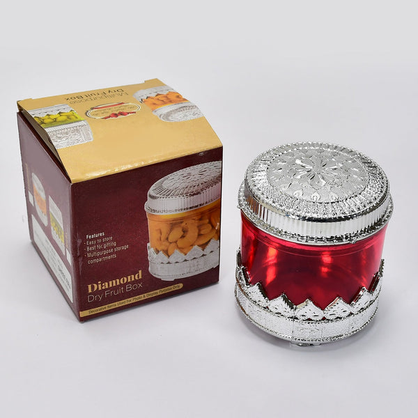 Diamond Design Dry Fruit Storage Box - justgrabit.in | Just Grab It
