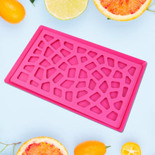 Plastic Kitchen Tray with Modern Hollow Design (40x25 cm) - justgrabit.in | Just Grab It