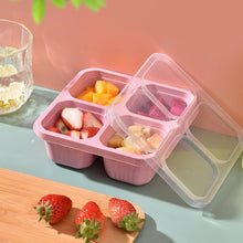 4 Compartment Food Storage Containers (1 Pc) - justgrabit.in | Just Grab It