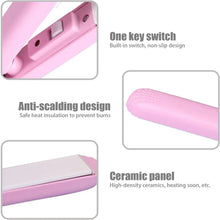 Beauty and Personal Care Professional Ceramic Plate Mini Hair Styler Straightener and Curler - Justgrabit Inc.