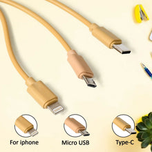 Retractable 3 - in - 1 Charger Cable for Phones & Android (1 Pc, Multi - USB) - Justgrabit Inc.