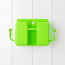 1 Pc Neon Green Wallmount Mobile Stand With Hook - justgrabit.in | Just Grab It