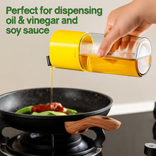 500 ml Automatic Oil Dispenser Bottle with One - Touch Controlled Pour Spout (1 Pc) - justgrabit.in | Just Grab It