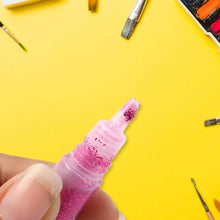DIY Multi - Color Glitter Craft Glue Pen Set (10ML / 8 Pc) - justgrabit.in | Just Grab It