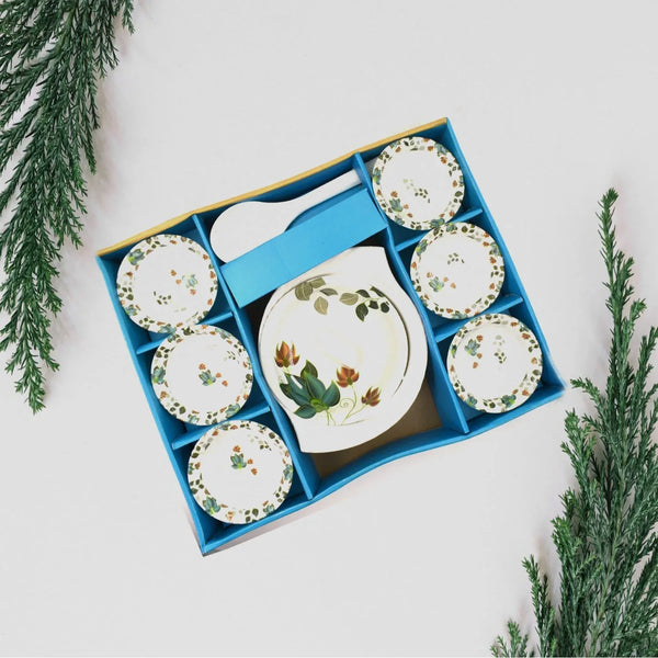 9 - Piece Pudding Serving Set – Multi - Purpose Cutlery for Sweets & Food - Justgrabit Inc.