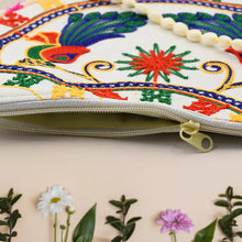 11 inch Handcrafted Cotton Embroidered Shoulder Bag for Girls & women (1 Pc) - justgrabit.in | Just Grab It