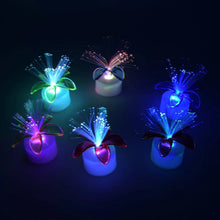 Fiber Optic Light, Mini Color Change LED Table Centerpieces, Light Up Candle, Diwali - Pack of 6 - justgrabit.in | Just Grab It