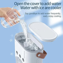 Electric Fan Desktop Double - Head Powerful Air (1 Pc / With Remote / Plug and Play) - justgrabit.in | Just Grab It