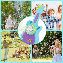 Electric Automatic Guitar - Shaped Bubble Machine set - justgrabit.in | Just Grab It