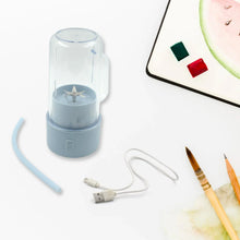 2 In1 Portable Crusher Juicer With Handle & Straw for Smoothie Sipper USB Rechargeable (340 ml) 6 Stainless Steel Blades Compact Juicer Mixer, Juicer Portable Fresh Juice Blender Portable Electric Juicer ( 340 ML ) - Justgrabit Inc.