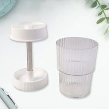 Rotating Bathroom Toothbrush Holder Stand (1 Pc) - justgrabit.in | Just Grab It