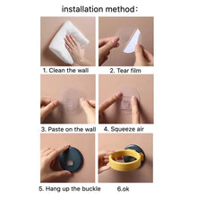 Wall Mount Hair Dryer Holder with Suction Cup, Plastic Wall Bracket for Bathroom, Beauty Salon / Home Use Self Adhesive Hair Dryer Stand Rack (1 Pc) - Justgrabit Inc.