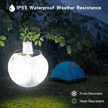 Solar Multi - Functional Emergency LED Light – USB Rechargeable, 5 Modes, Foldable, SOS & IP65 Waterproof - Justgrabit Inc.