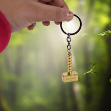 Hammer Shape Metal Keychain (1 Pc) - justgrabit.in | Just Grab It