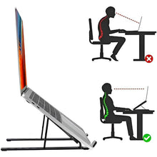 Home Foldable Height Adjustable Laptop Stand (1 Pc) - justgrabit.in | Just Grab It