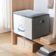 Clothes Storage Bag with Zipper & Handles - Justgrabit Inc.