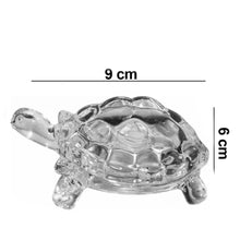 Crystal Glass Turtle - Tortoise for Feng Shui and Vastu - Justgrabit Inc.