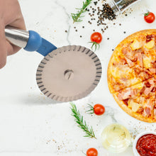 Multi Purpose Use Curly Pizza Cutter / Pastry Cutter / Sandwiches Cutter (1 Pc) - justgrabit.in | Just Grab It
