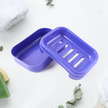 Premium Quality Rectangular Blue Plastic Soap Case (1 Pc) - justgrabit.in | Just Grab It