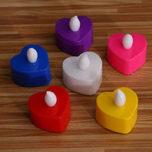 LED Tealights, Smokeless Plastic Decorative Candles, Diwali (Pack Of 6 / Multicolor) - justgrabit.in | Just Grab It