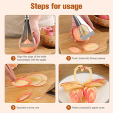 Stainless Steel Fruit Carving Knife - V Shape Channel Knife Tool (1 Pc) - justgrabit.in | Just Grab It