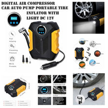 Portable Electric Car Air Compressor Pump for Car and Bike Tyre - Justgrabit Inc.