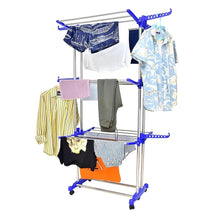 Foldable Stainless Steel Clothes Drying Stand Rack - Justgrabit Inc.