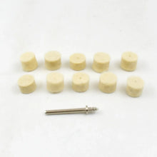 Rotary Tool Accessory Wool Felt Polishing Pad Felt (11 Pcs Set) - justgrabit.in | Just Grab It
