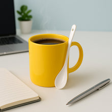 Elegant Plastic Mug with Matching Spoon - justgrabit.in | Just Grab It