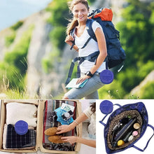 Foldable Collapsible Mesh Laundry Bag Pack Of 1 (Mix Color) - justgrabit.in | Just Grab It