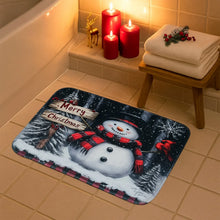 3 in 1 Christmas - Themed Bathroom Mat - (1 Set) - justgrabit.in | Just Grab It