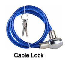 Multipurpose Cable Lock for Bike, Luggage, Steel Keylock, Anti - Theft - Justgrabit Inc.