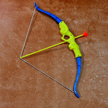 Plastic Archery Bow and Arrow Toy Set with single knife and 3pc Arrow and Target Board, - Justgrabit Inc.