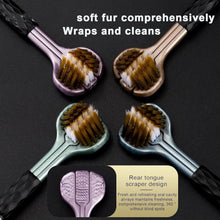 3 Sided Toothbrush, Soft Bristle Toothbrush (2 Pc Set) - justgrabit.in | Just Grab It