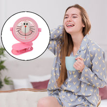 USB Portable Mini Desk Fan with Light – Personal Table Fan (1 Pc) - justgrabit.in | Just Grab It