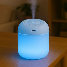 Portable Mini USB Humidifier with Light, Cool Mist & Essential Oil Diffuser (250ML / Mix Design) - Justgrabit Inc.