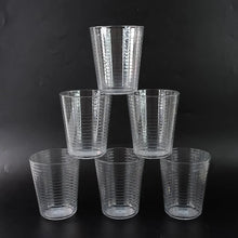 Apex Pyramid Ringo Plastic Glass – 300ml Approx | Durable, Crystal - Clear Tumbler - Justgrabit Inc.