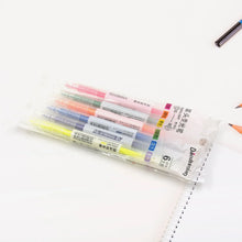 Dual - Headed Highlighter 6 Colors Double head Highlighter Pen, Perfect for Bible Study, Classroom and office for Children and Students (6 Pc Set) - Justgrabit Inc.