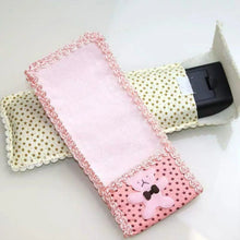 Cartoon Cloth Lace Remote Control Cover Remote Case (1 Pc / 21×8 CM / Medium) - justgrabit.in | Just Grab It