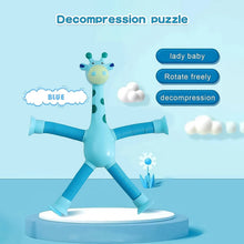 LED Giraffe Telescopic Suction Cup Toys (1 Pc) - justgrabit.in | Just Grab It