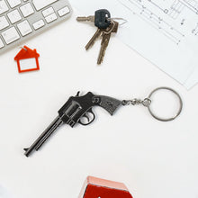 Mix Design Metal Gun Keychain With Case (1 Pc / Mix Design) - justgrabit.in | Just Grab It
